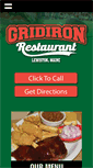 Mobile Screenshot of gridironrestaurant.com